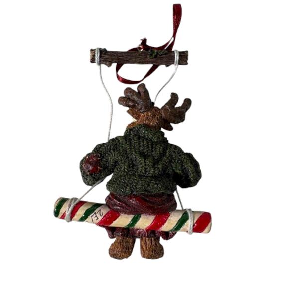 Boyds Collection Matilda Mooselswing ChristmasOrnament 2003 Moose Critter W/ Box - Picture 3 of 5